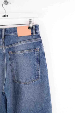 Jean large Acne Studios Bleu en Coton