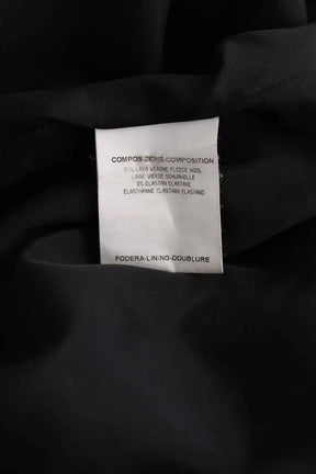 Jupe Yves Saint Laurent Anthracite en Laine