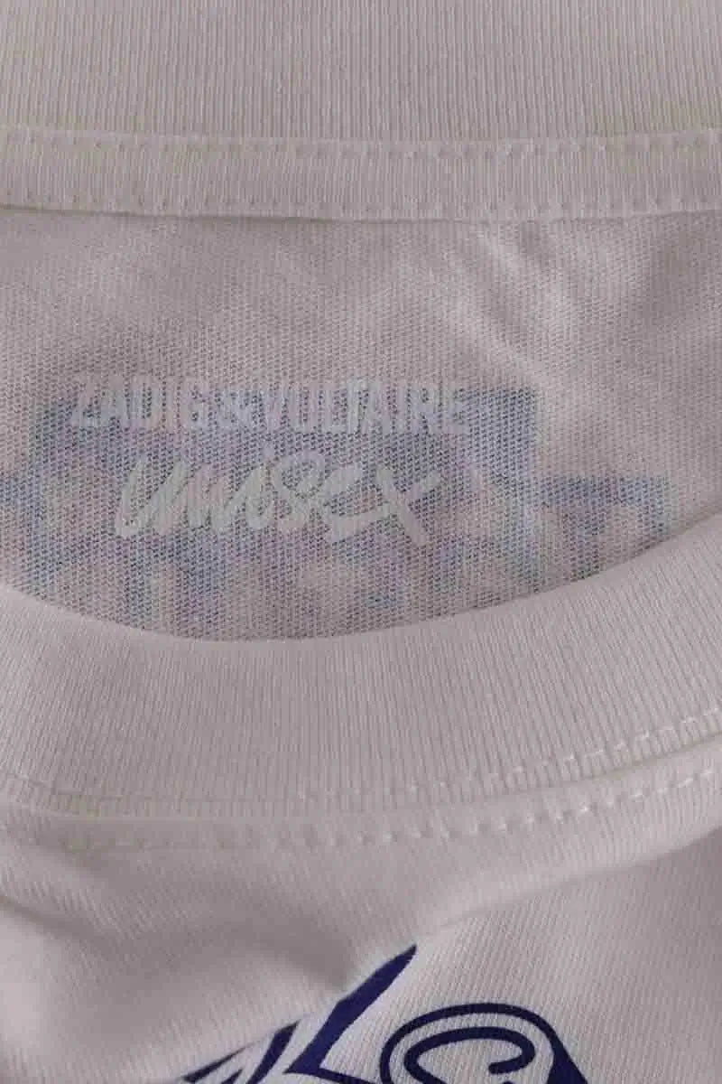 T-shirt Zadig & Voltaire Blanc en Coton
