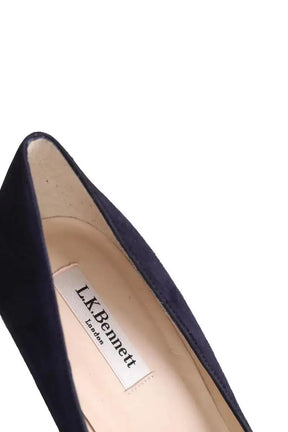 Talons LK Bennett Fern Marine en Daim