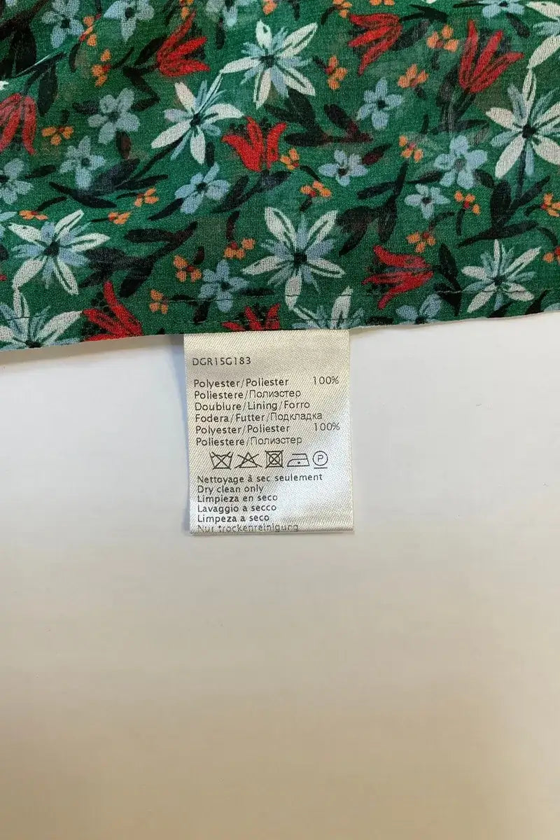 Robe Gerard Darel Vert en Synthétique