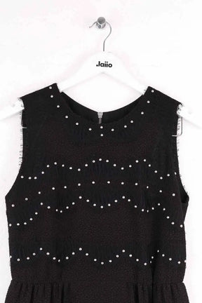 Robe Sandro Noir en Synthétique