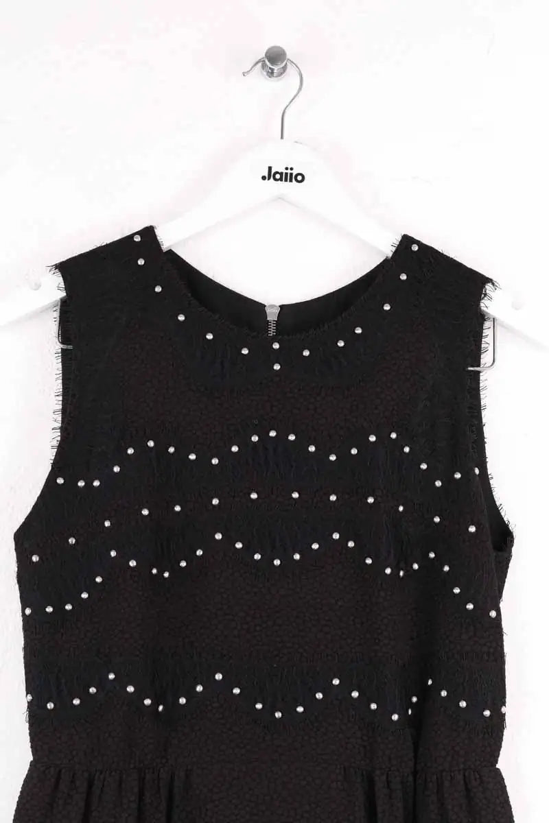 Robe Sandro Noir en Synthétique