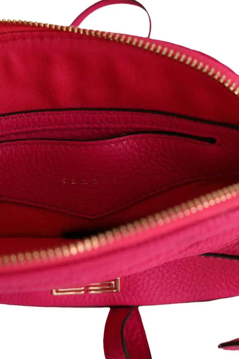 Mini sac Sandro Rose en Cuir