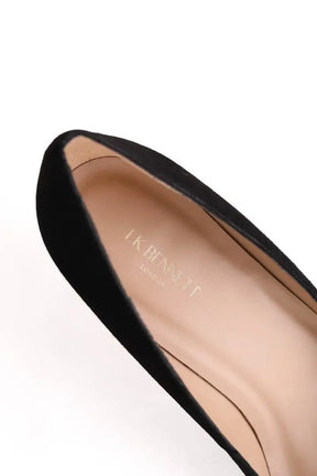 Talons LK Bennett Ava Noir en Daim