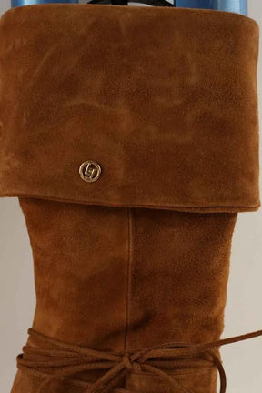 Bottes Liu Jo Camel en Daim