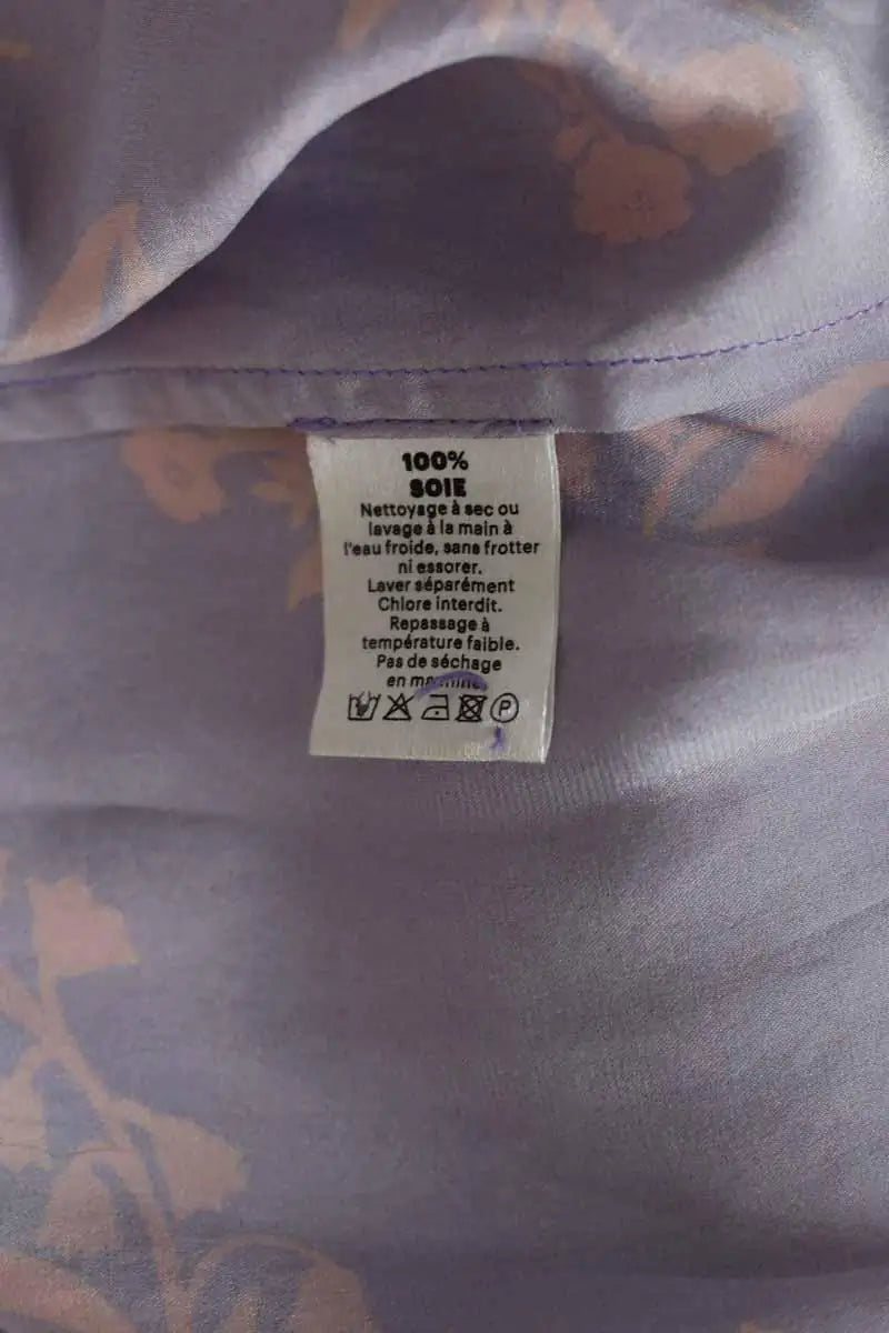 Robe From Future Violet en Soie