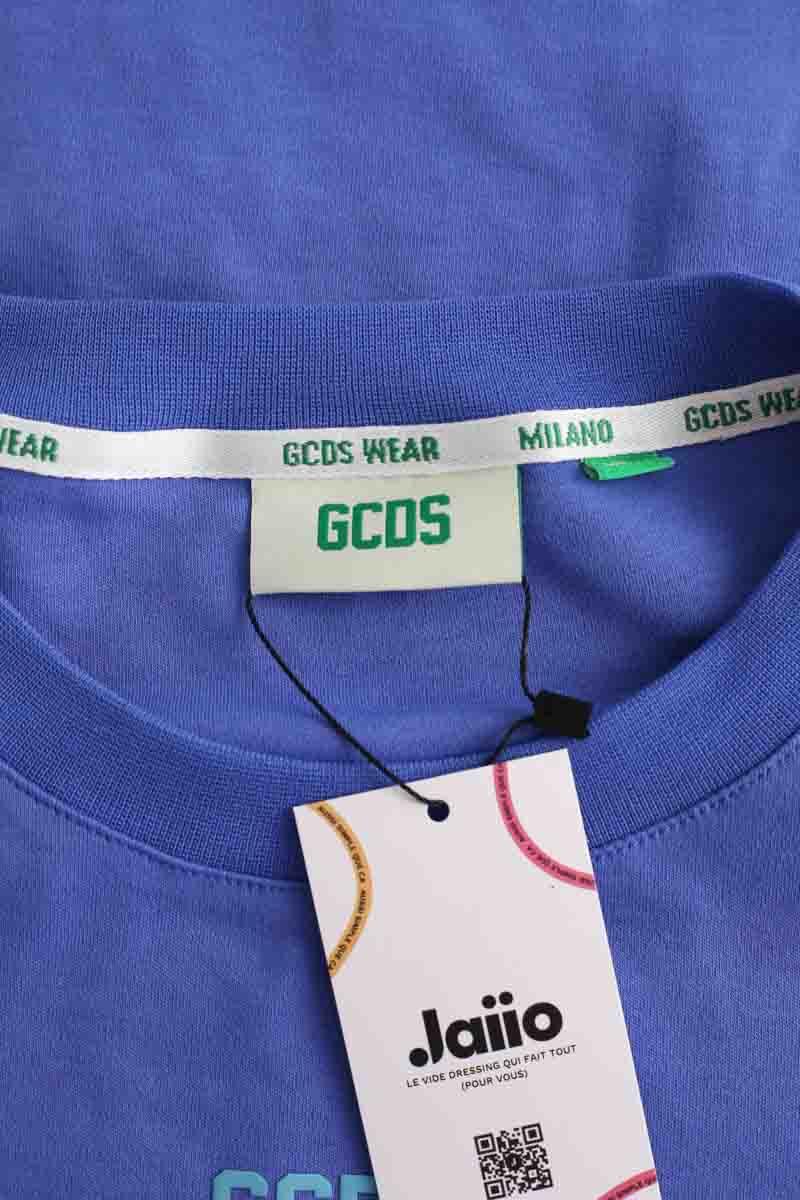 T-shirts GCDS  Bleu