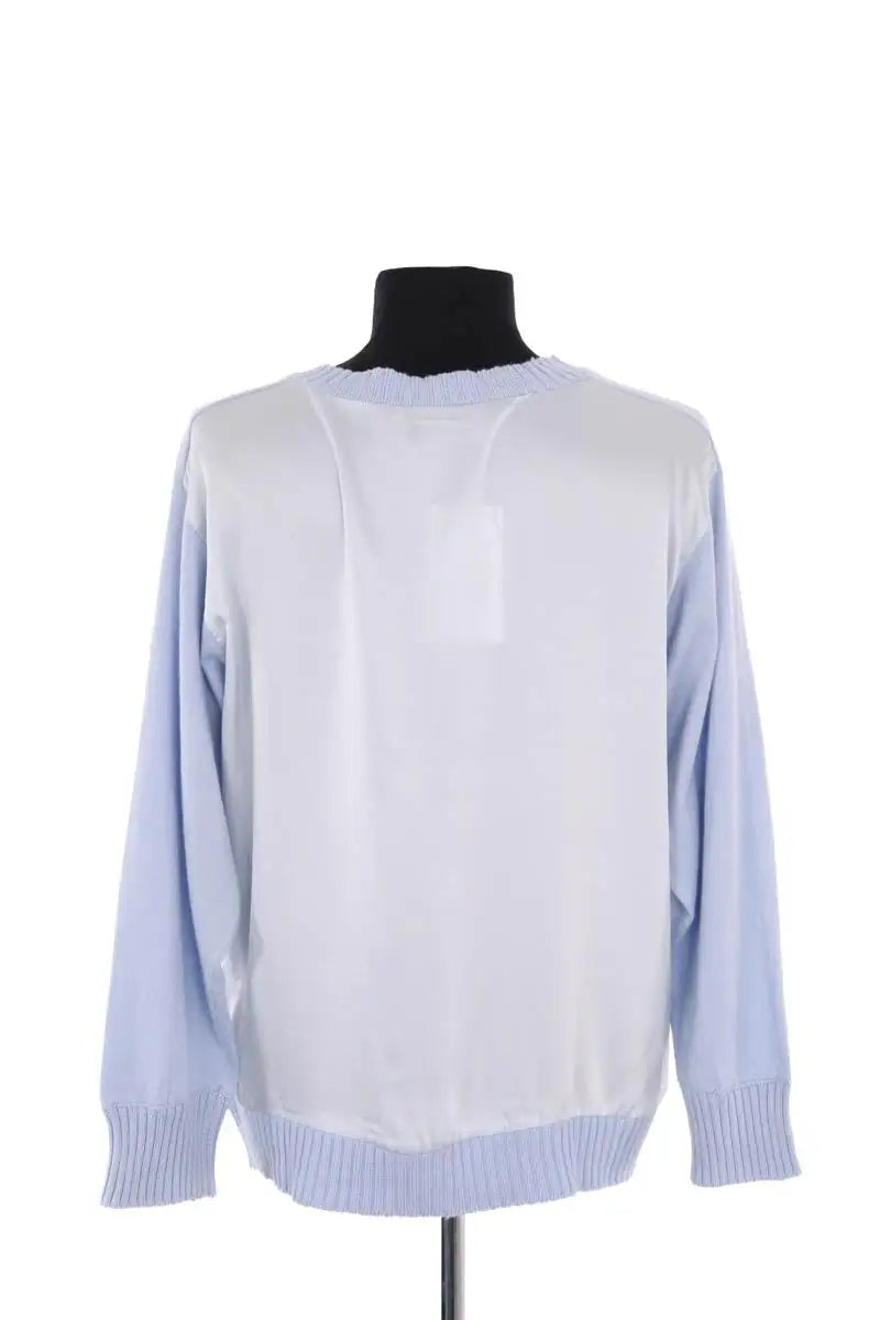 Pull Allude Bleu en Coton