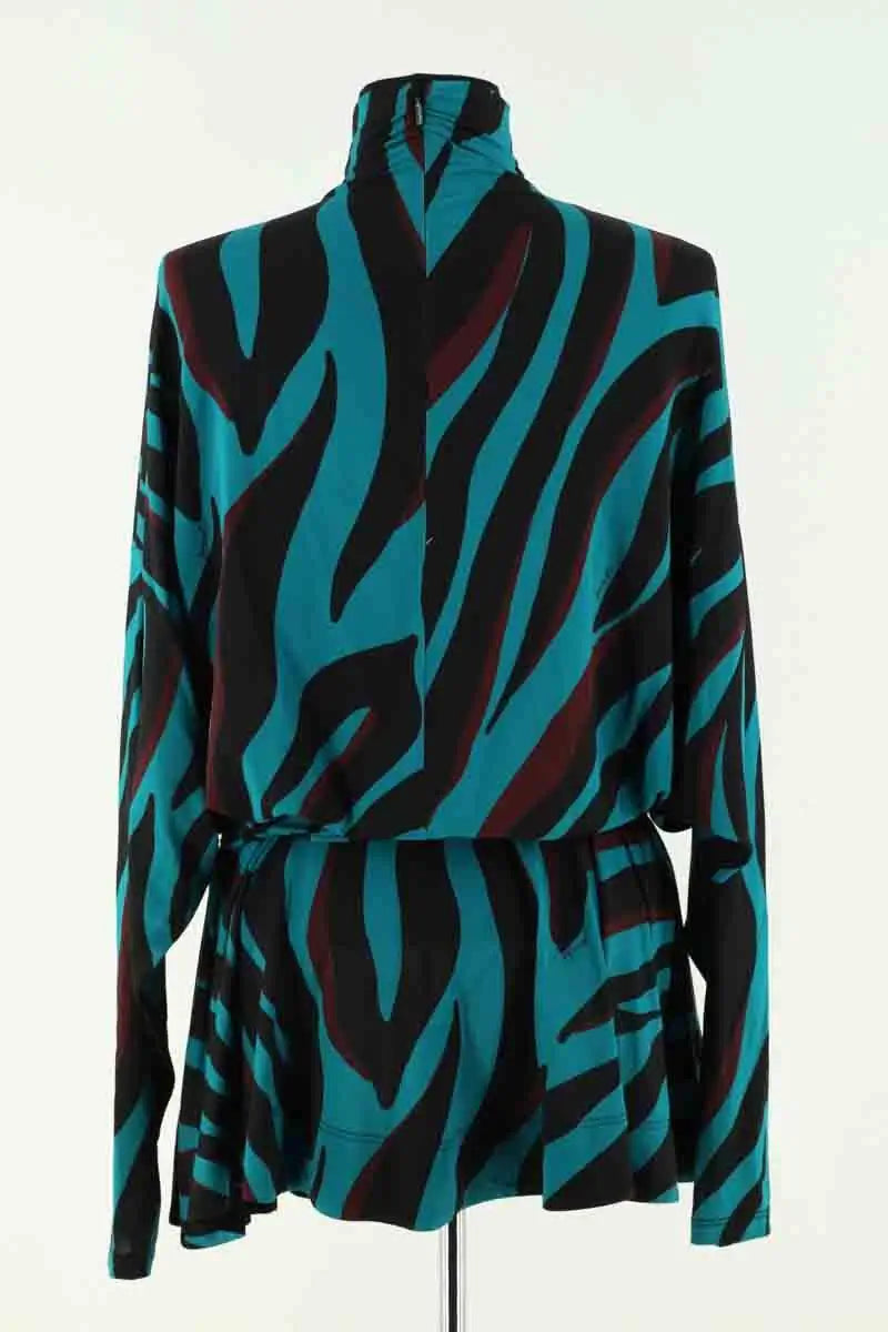 Robe Pinko Bleu en Viscose
