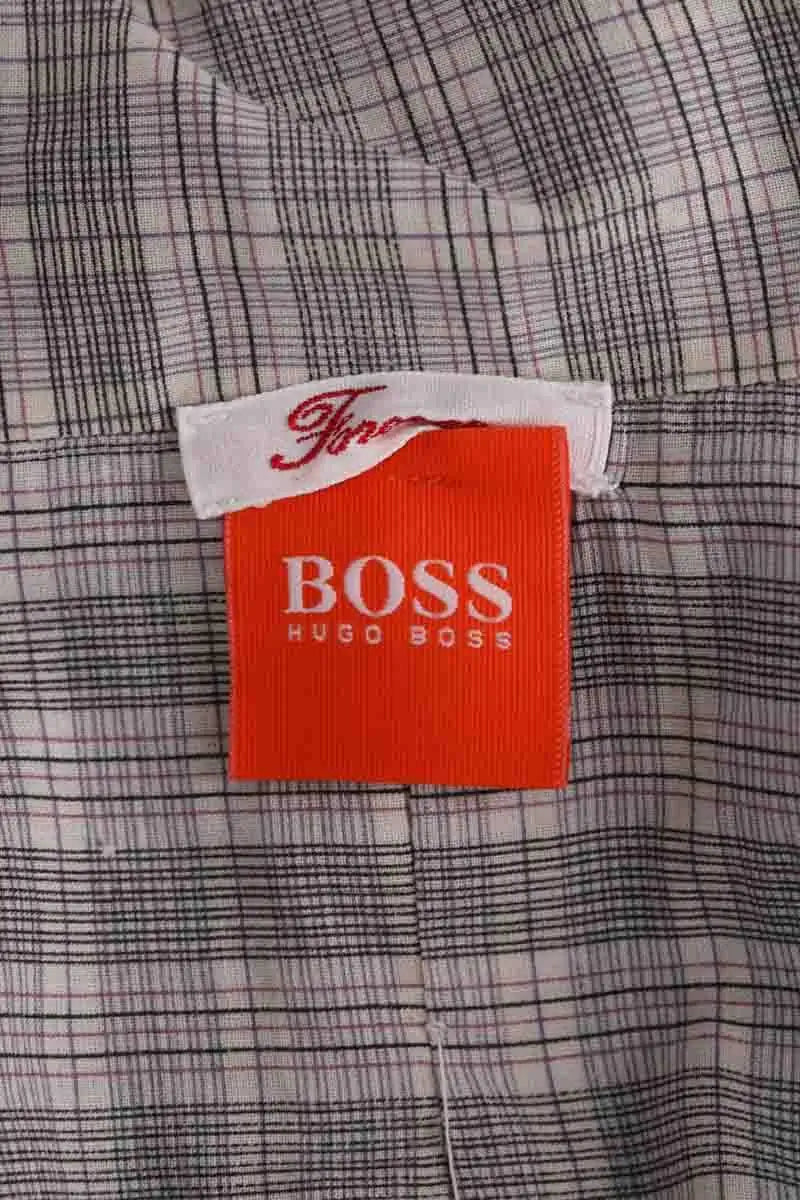 Gilet Boss Anthracite en Coton