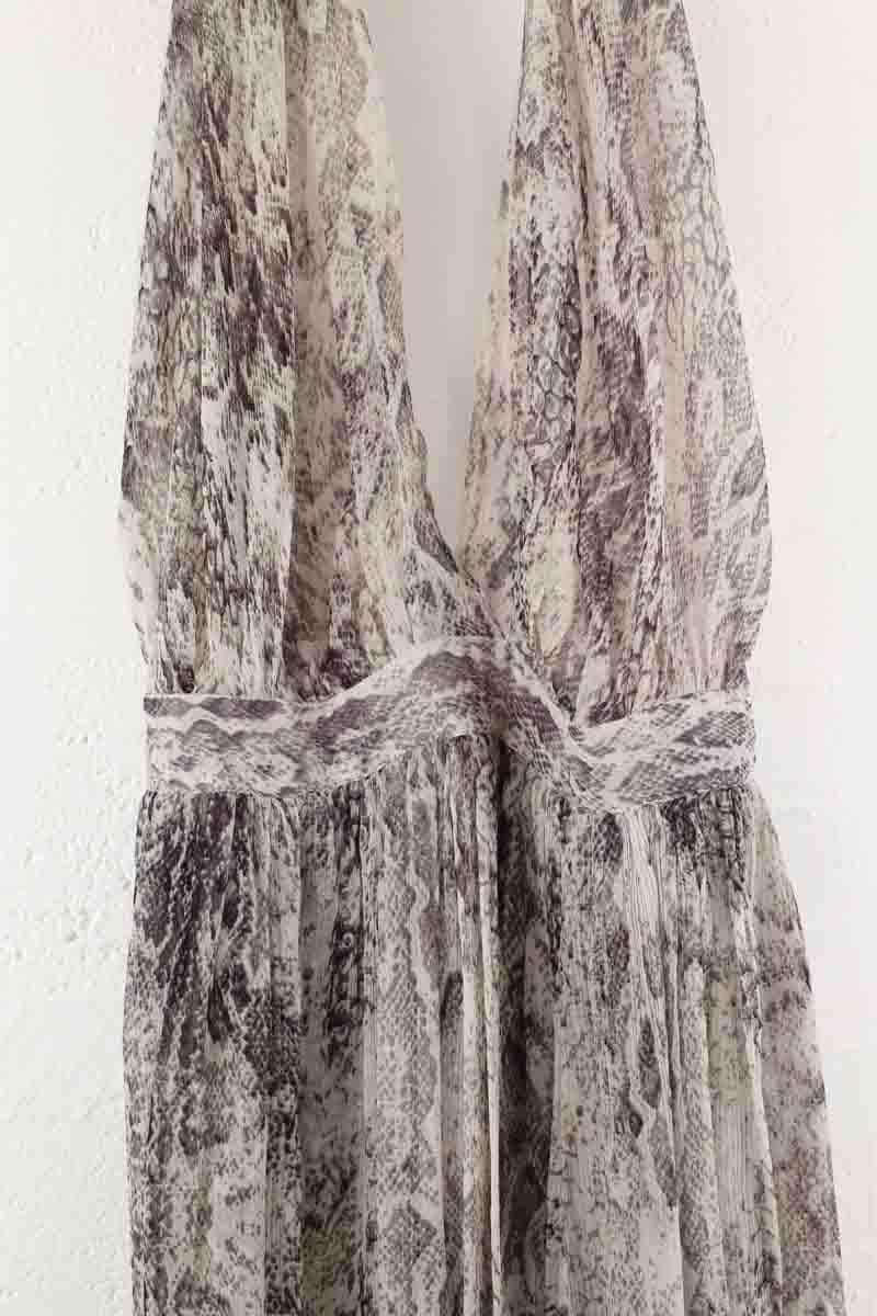 Robe Maje  Gris
