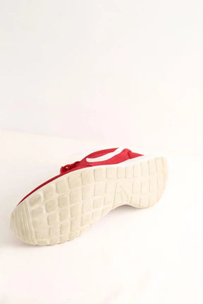Baskets basses Nike  Rouge