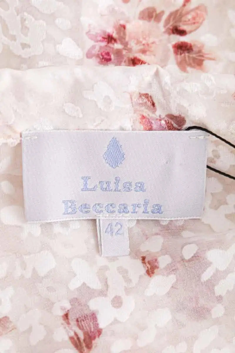 Blouse Lisa Beccaria Rose en Viscose