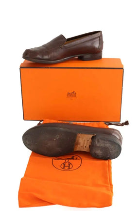 Mocassins Hermès  Marron
