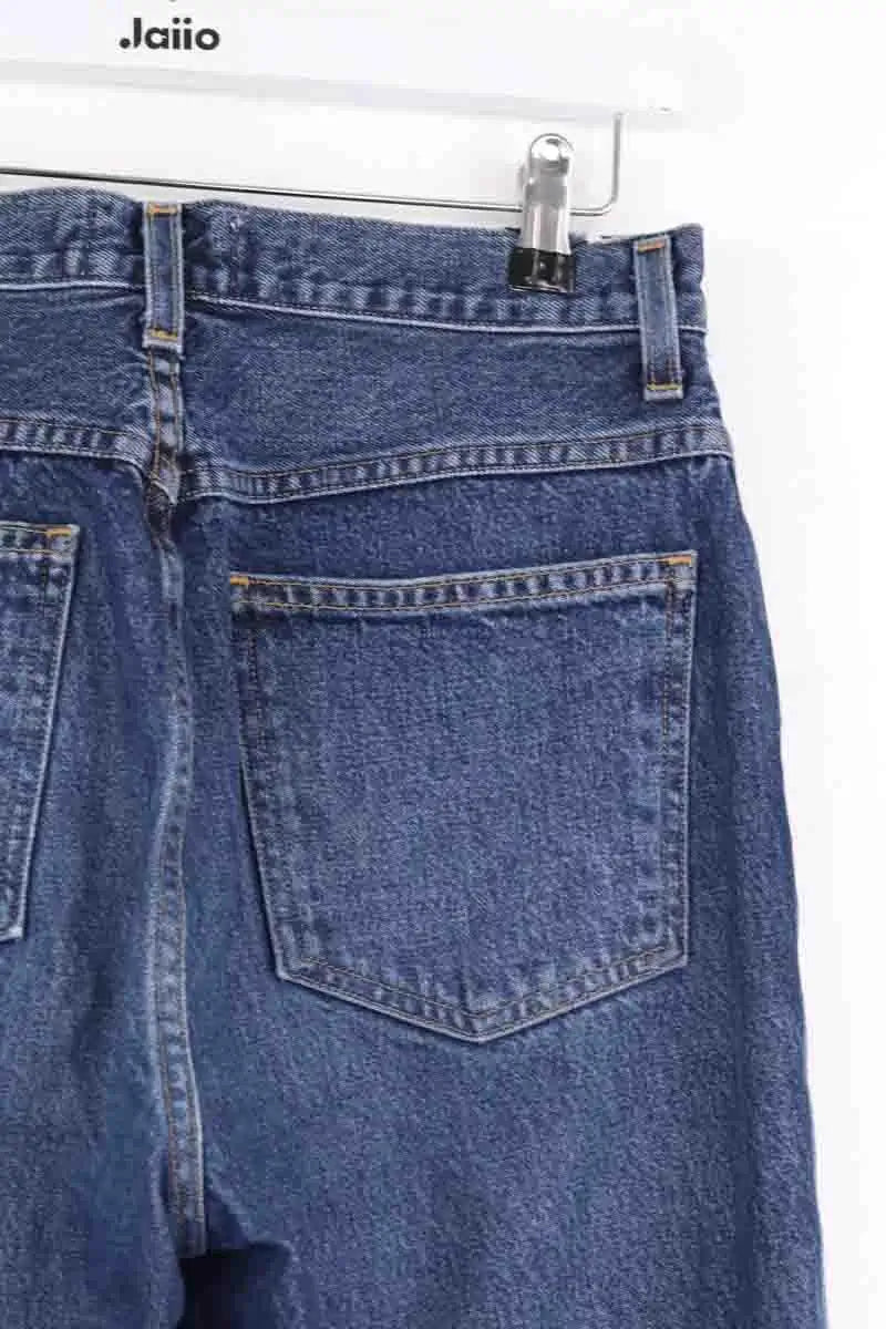 Jean droit Agolde Bleu en Coton