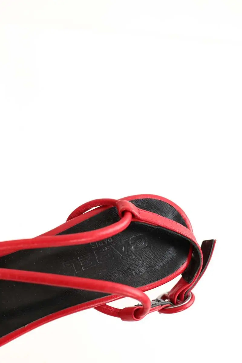Talons Carel  Rouge