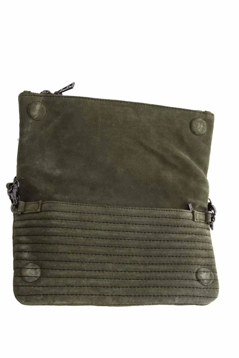 Sac à bandoulière Zadig & Voltaire Kaki en Daim