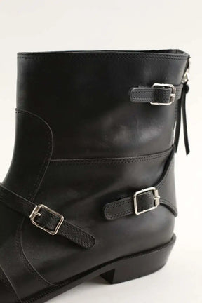 Boots à boucles Giuseppe Zanotti  Noir
