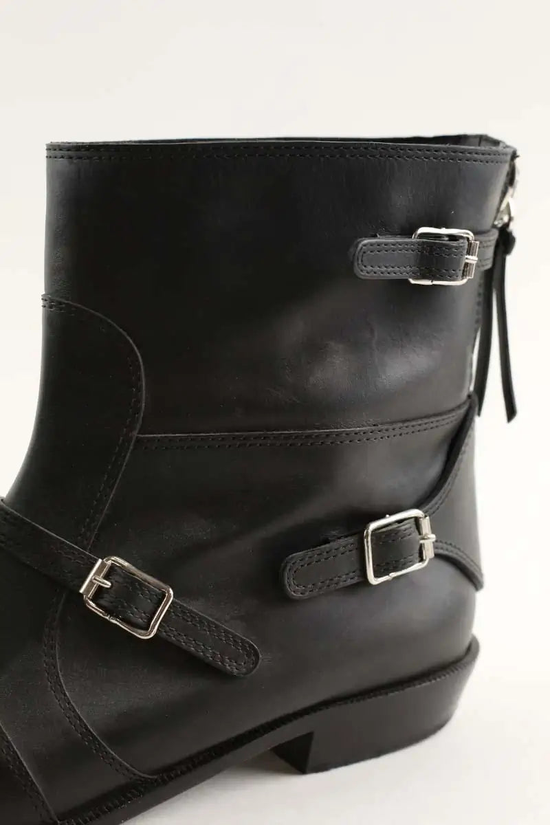 Boots à boucles Giuseppe Zanotti  Noir