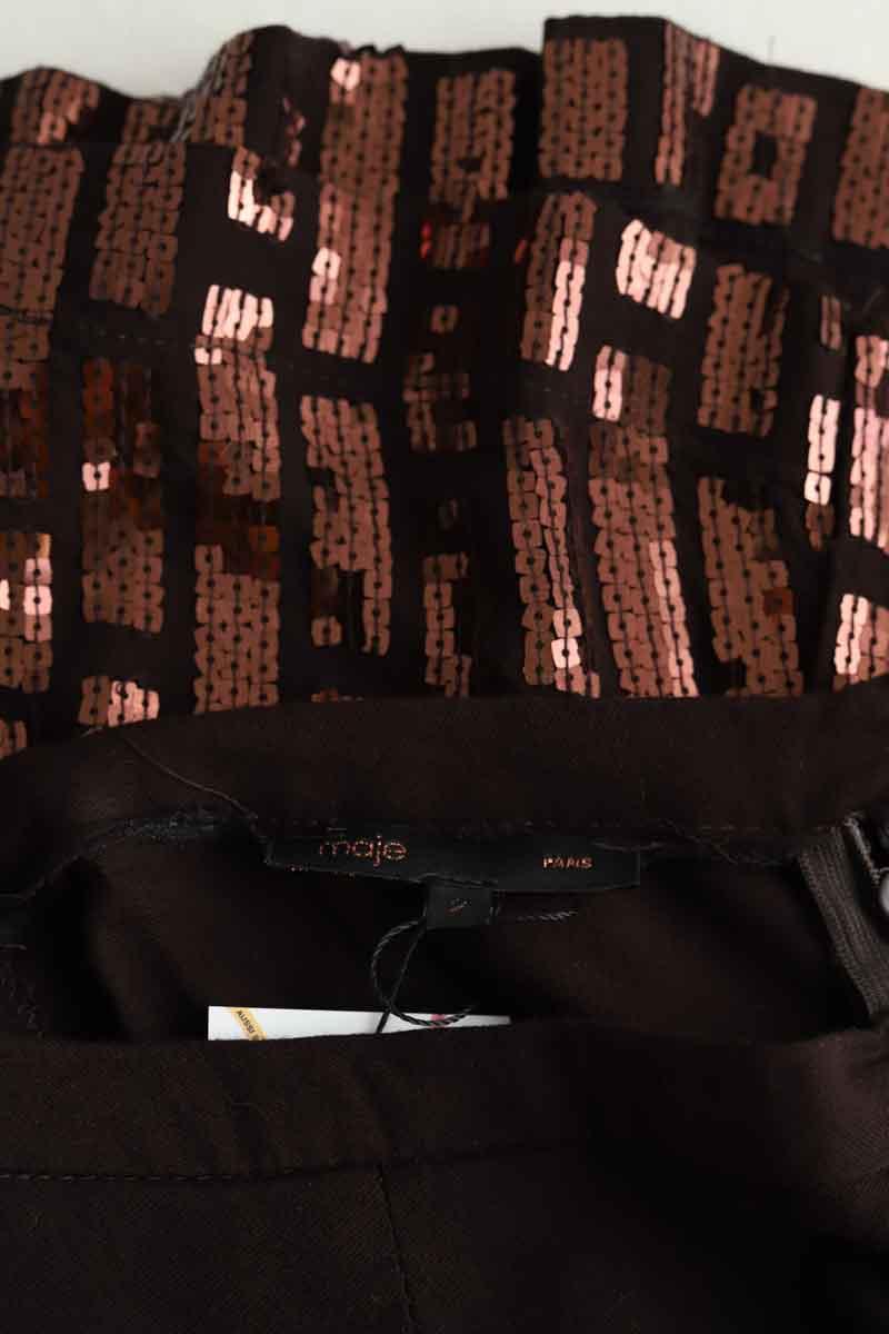 Mini Maje  Marron