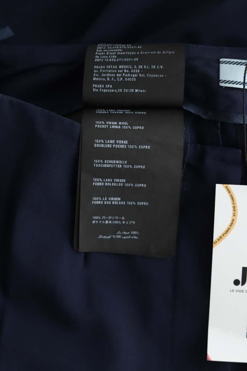 Droit Prada  Bleu