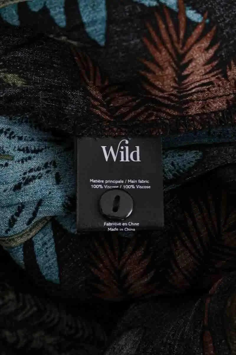 Robe Wild Marron en Viscose