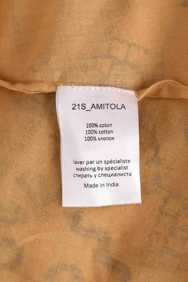 Robe Mes Demoiselles Beige en Coton