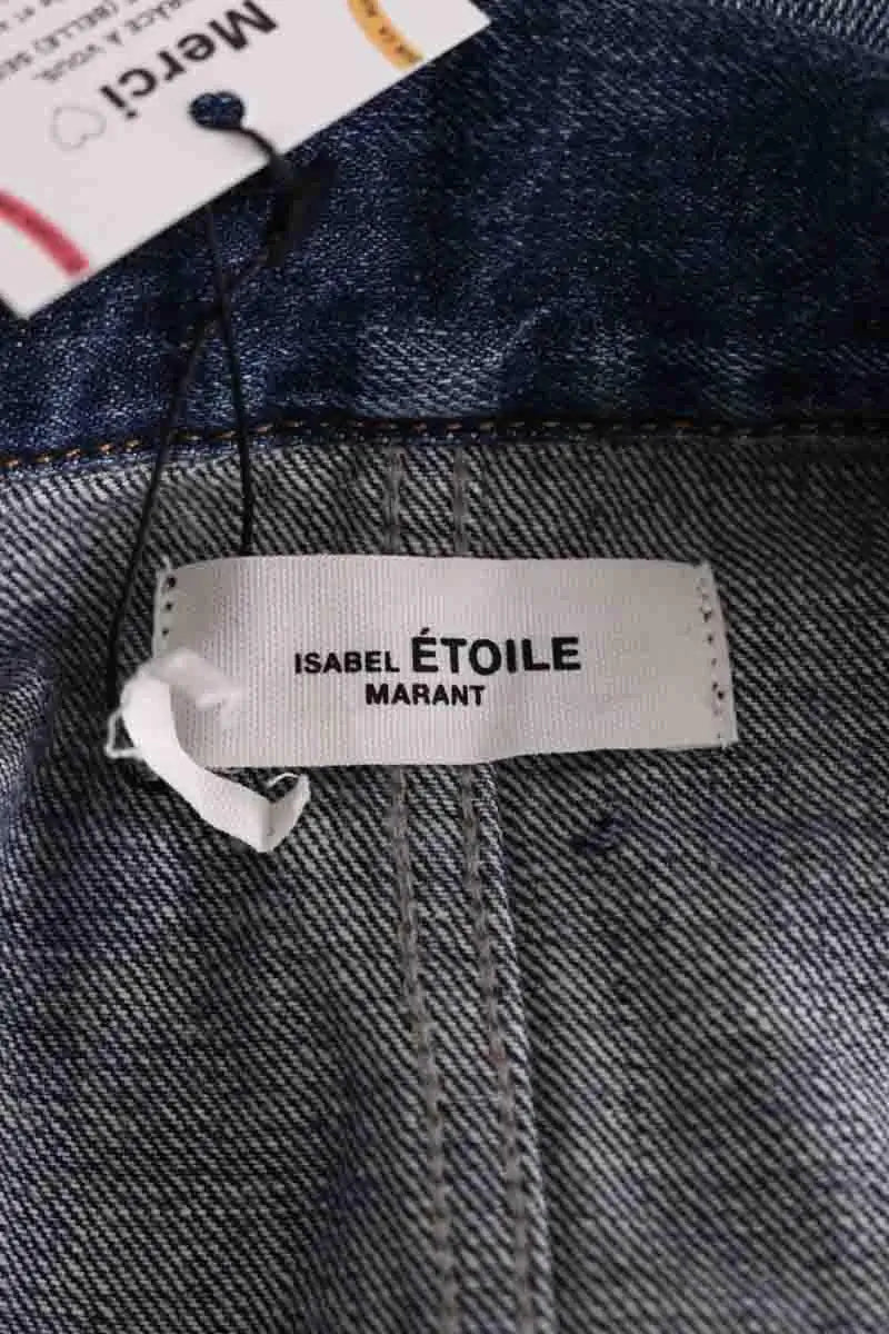 Veste Isabel Marant Étoile Bleu en Coton