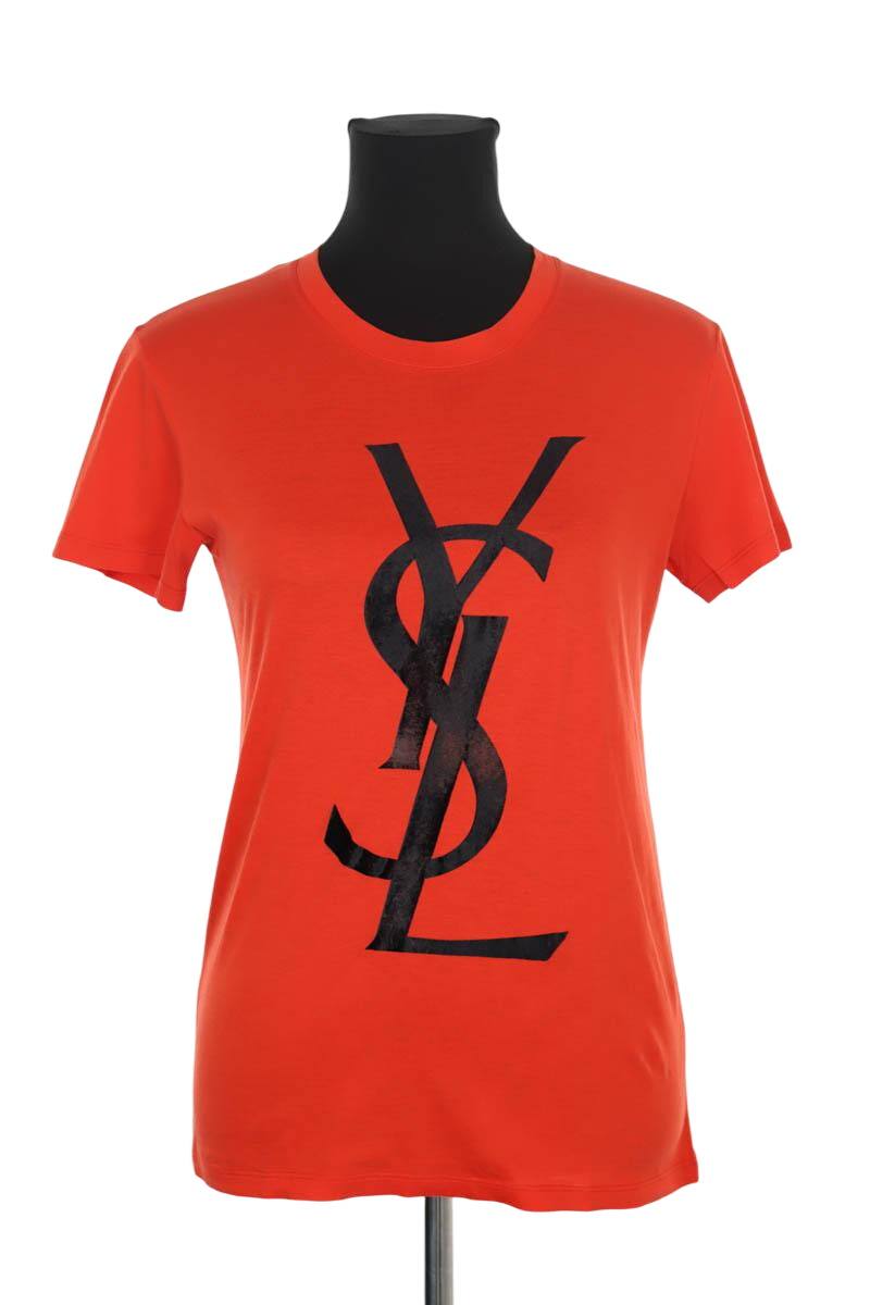 T-shirts Saint Laurent  Rouge