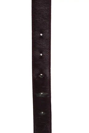 Ceinture en cuir Longchamp Bordeaux en Cuir