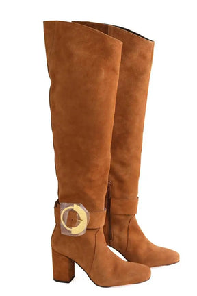 Bottes Pinko Camel en Daim
