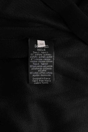 Robe Sessun Noir en Synthétique