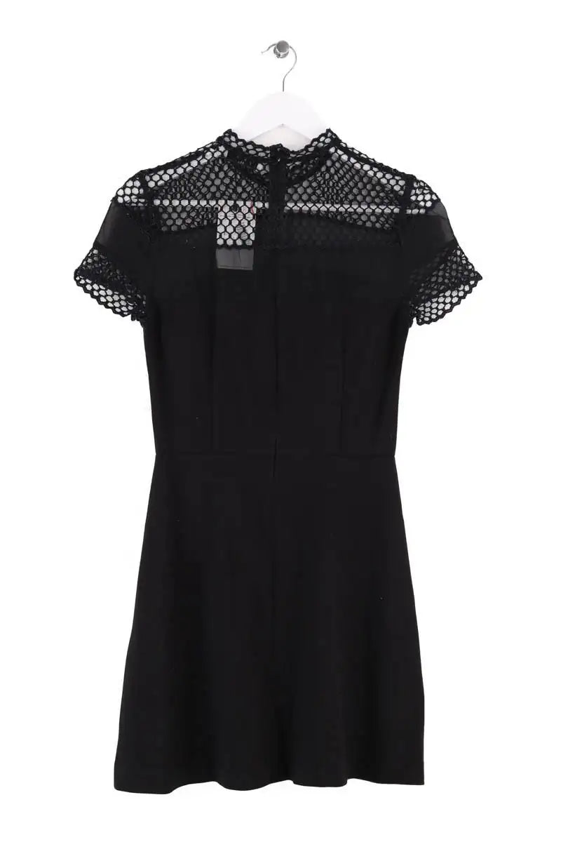 Robe Sandro Noir en Synthétique