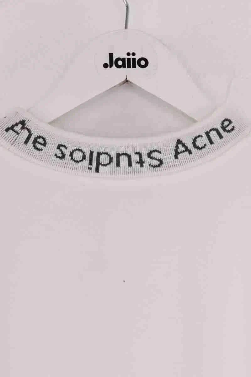 T-shirt Acne Studios Blanc en Viscose