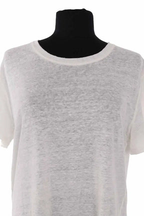 Top Iro Blanc en Lin