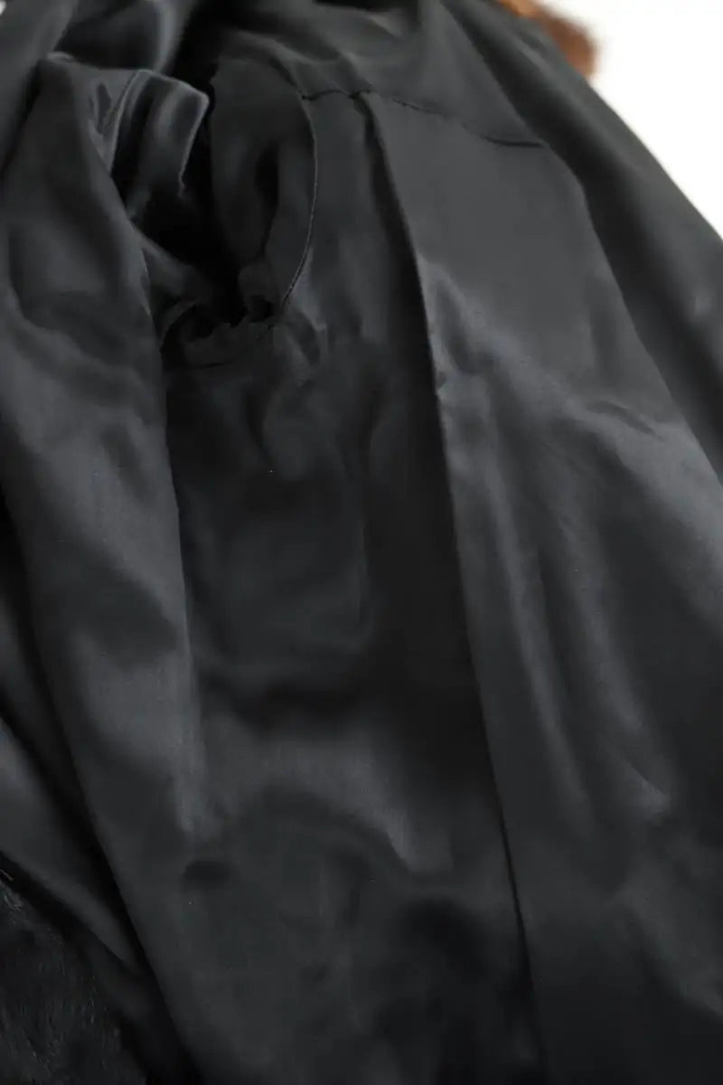 Manteau en astrakhan Other Brand  Noir
