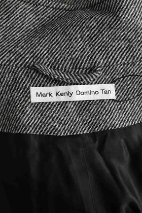 Manteau Mark Kenly Domino Tan  Noir