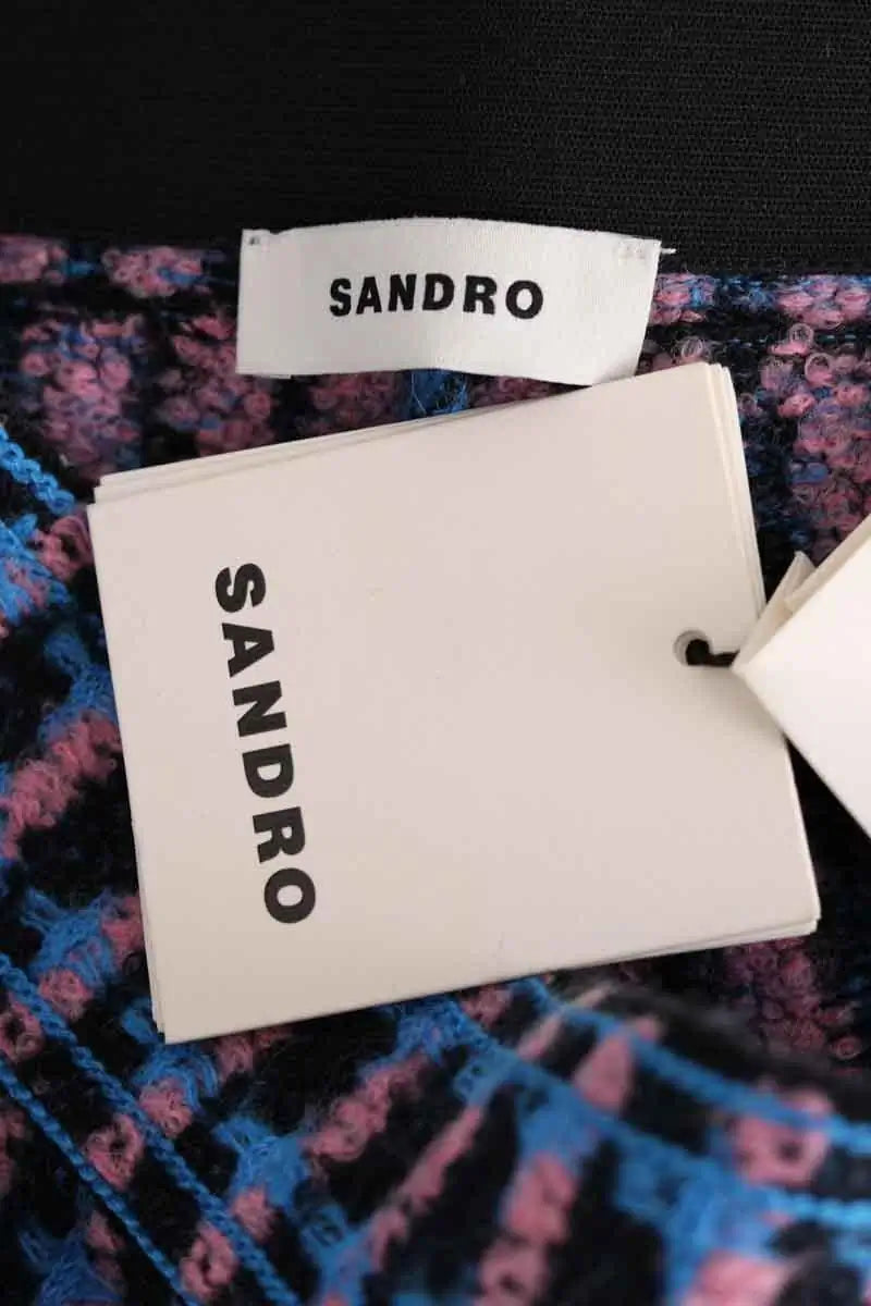 Short Sandro Bleu en Coton