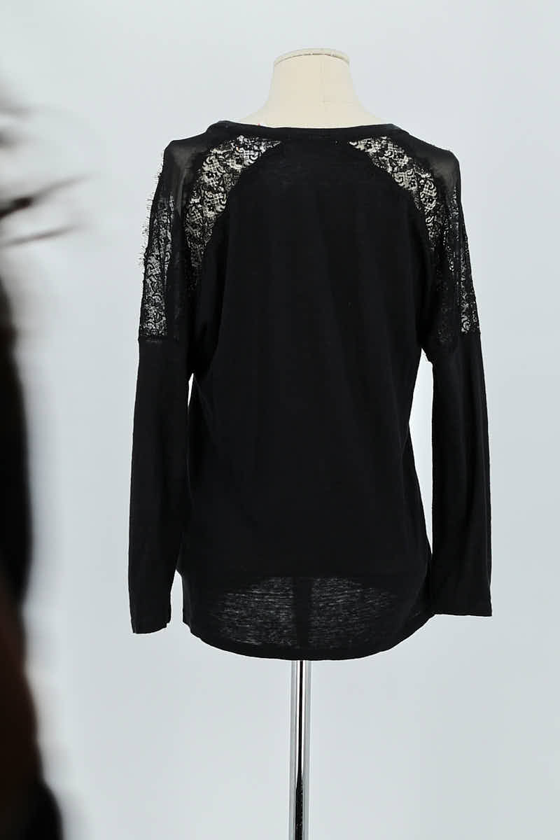 T-shirts Sandro  Noir