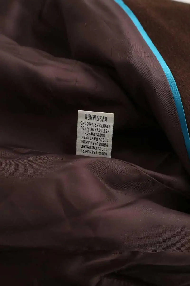 Manteau Eric Bompard  Marron