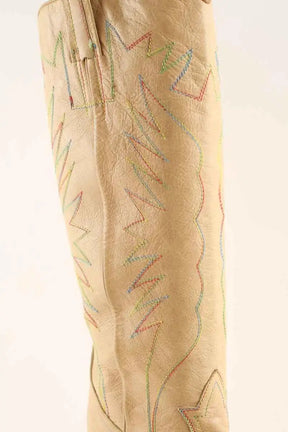 Santiags Chloé  Beige