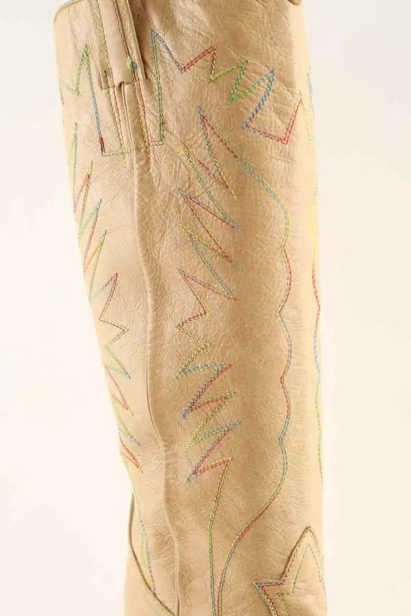 Santiags Chloé  Beige