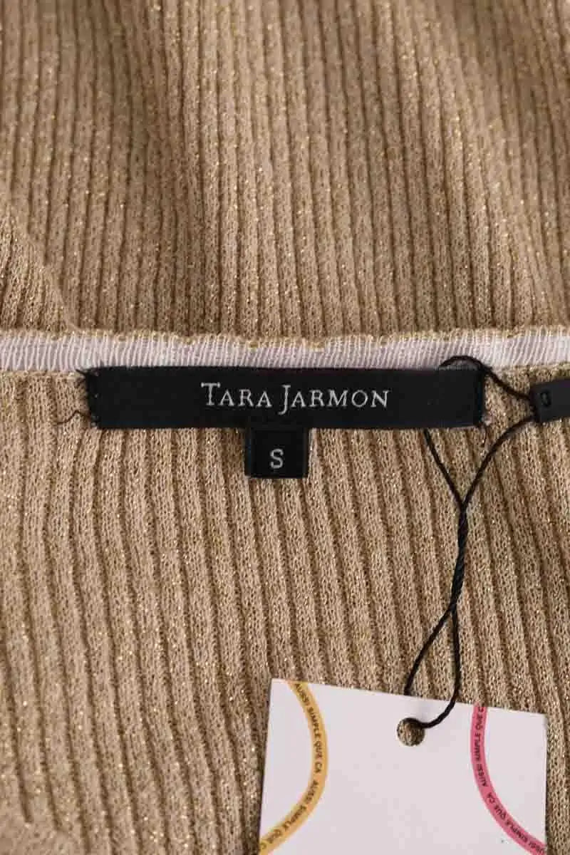 Top Tara Jarmon Doré en Viscose