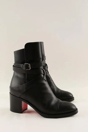 Boots Christian Louboutin Noir en Cuir