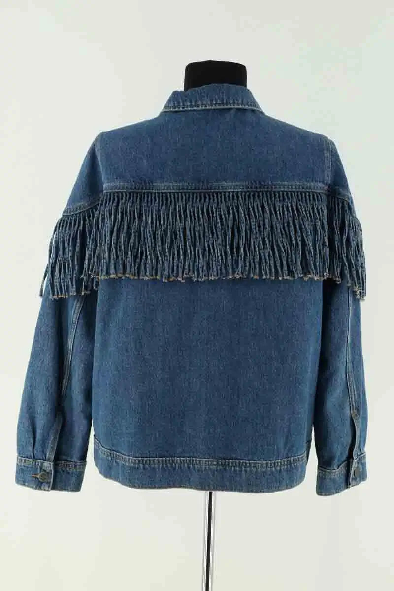 Veste Balzac Bleu en Coton
