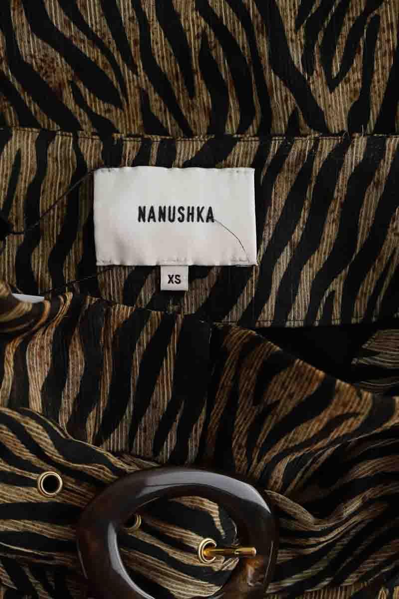 Droit Nanushka  Marron