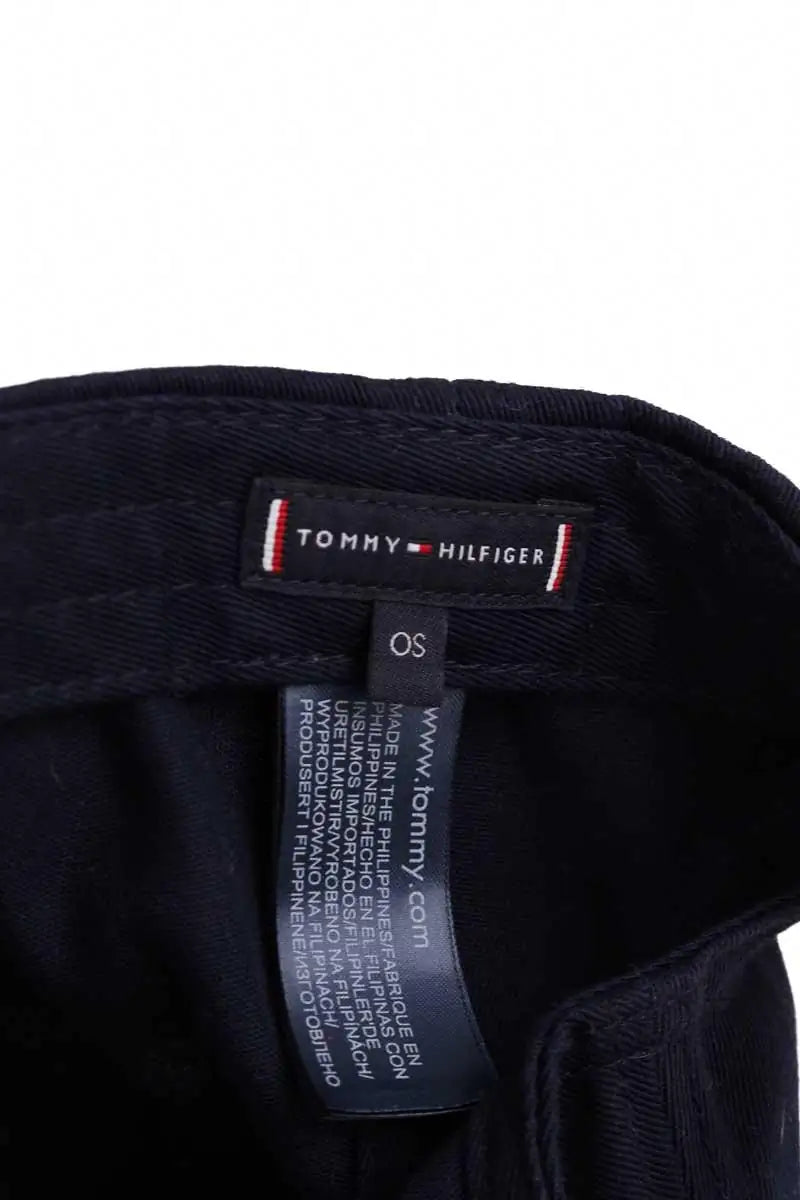 Casquette Tommy Hilfiger Marine en Coton