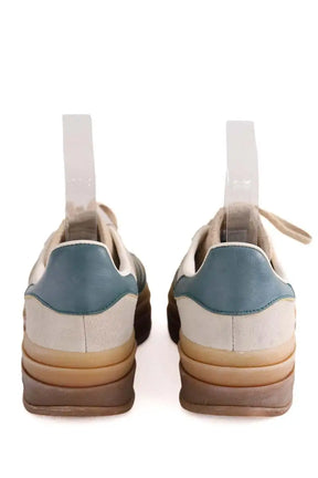 Baskets Adidas Gazelle Beige en Daim