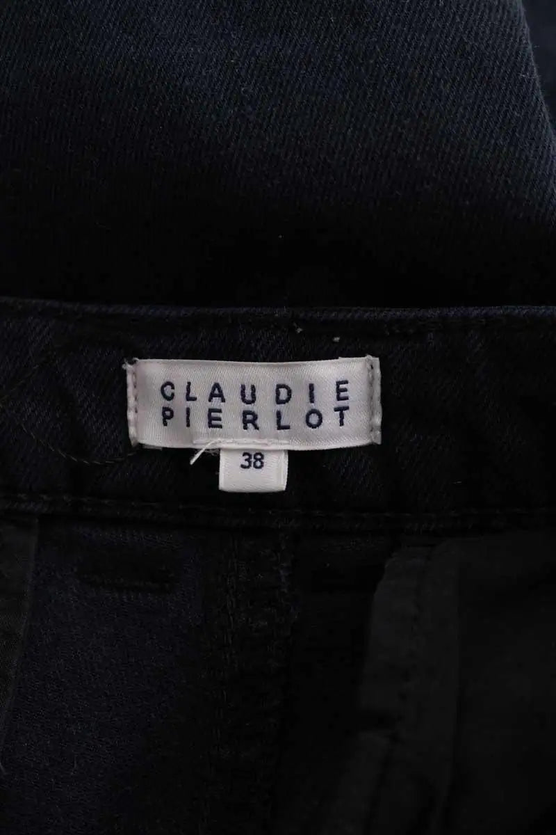 Jean slim Claudie Pierlot Bleu en Coton